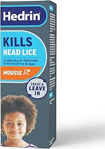 Hedrin Treat & Go Head Lice Mousse 100ml Head Lice