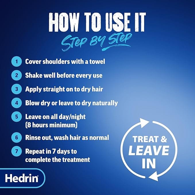 Hedrin Treat & Go Head Lice Mousse 100ml Head Lice