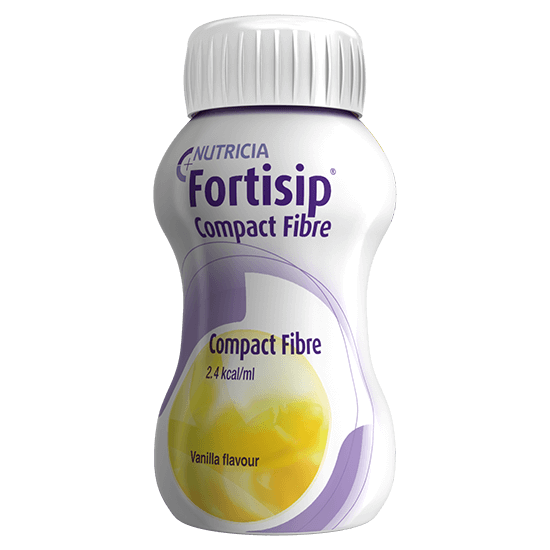 Fortisip Compact Fibre - Vanilla (4x125ml) Health Food