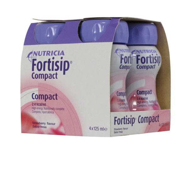 Fortisip Compact - Strawberry (4x125ml) Health Food