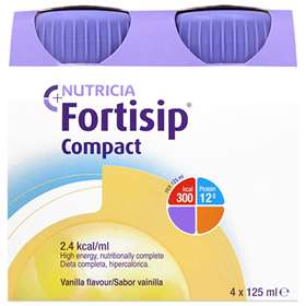 Fortisip Compact - Vanilla (4x125ml) Health Food