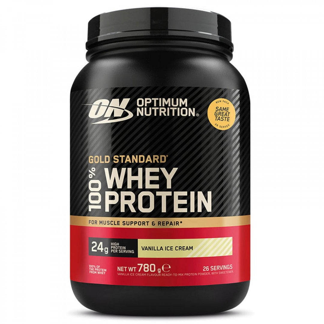 Optimum Nutrition Gold Standard Whey Protein Vanilla Ice Cream 780g Health Food Optimum Nutrition Gold Standard Whey Protein Vanilla Ice Cream 780g