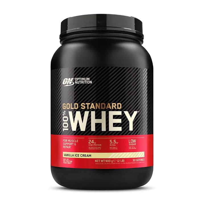 Optimum Nutrition Gold Standard Whey Protein Vanilla Ice Cream 900g Health Food