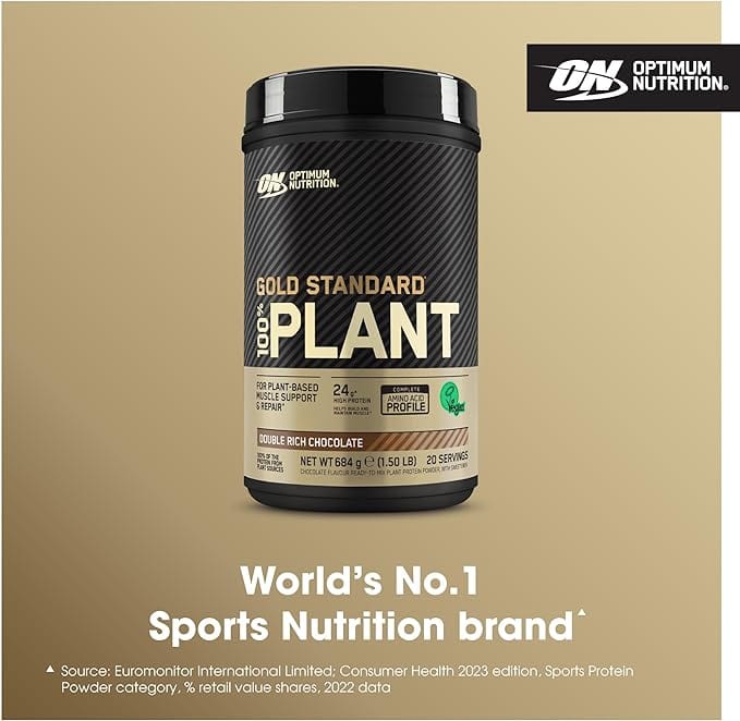 Optimum Nutrition Plant Protein 684g Chocolate Health Food