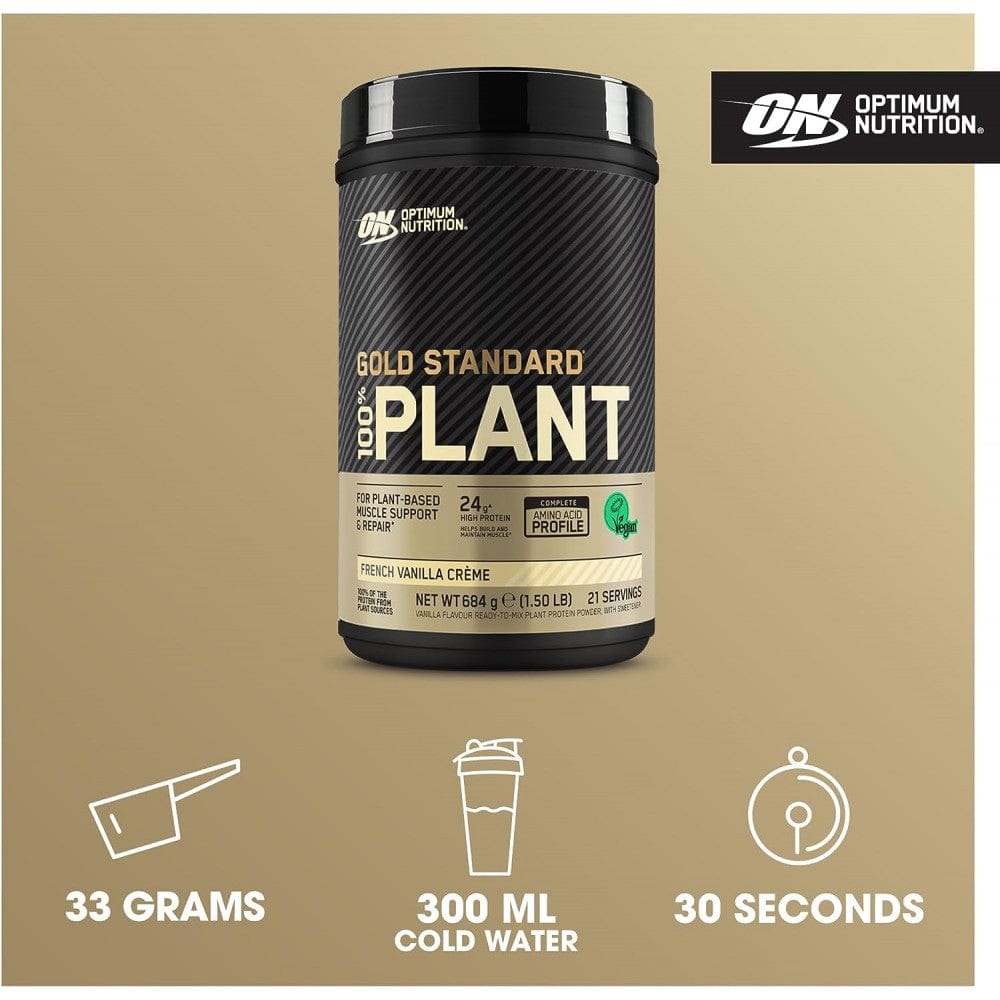 Optimum Nutrition Gold Standard Plant Protein 684g Vanilla Health Food