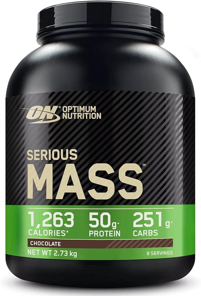 Optimum Nutrition Serious Mass Chocolate 2.73kg Health Food