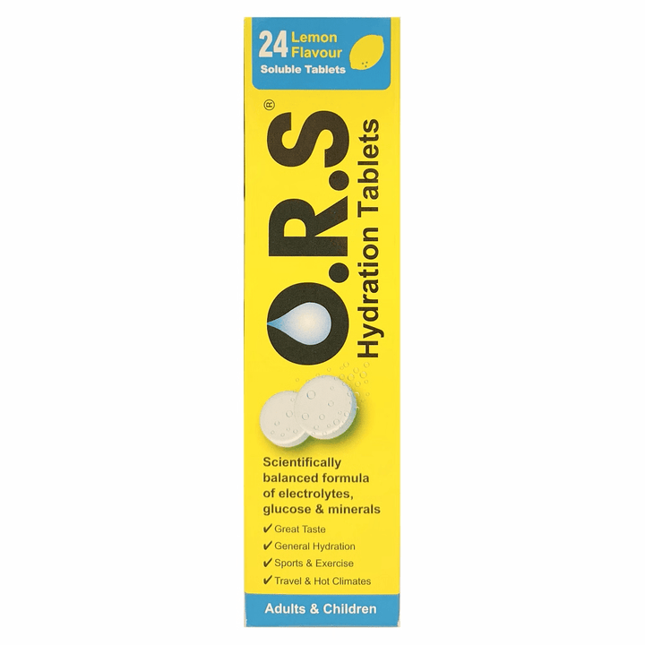 ORS Hydration Tablets Lemon (24) Health Food