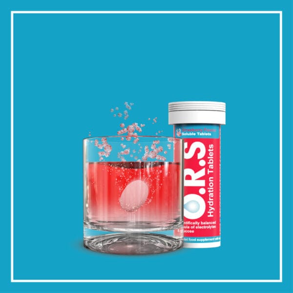 ORS Hydration Tablets Strawberry 12 Health Food