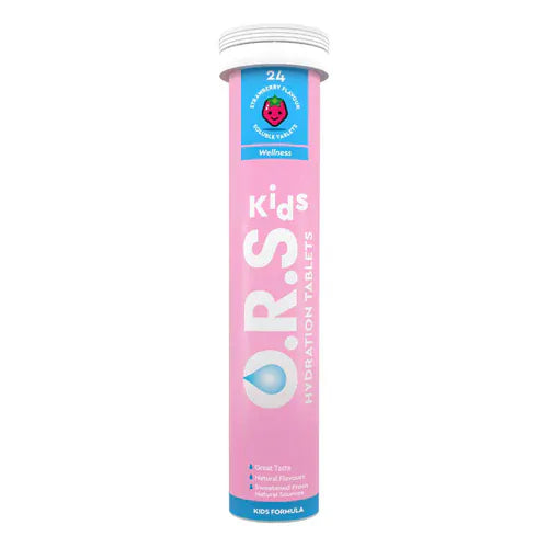 ORS Oral Hydration Kids Strawberry 24s Health Food ORS Oral Hydration Kids Strawberry 24s