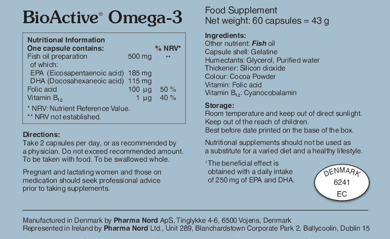 BioActive Omega-3 (60) Heart Health