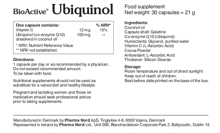 BioActive Ubiquinol (30) Heart Health