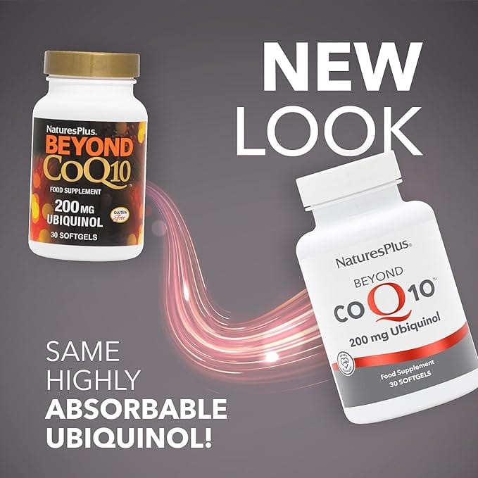 Natures Plus Beyond CoQ10 200mg Ubiquinol 30 Softgels Heart Health Natures Plus Beyond CoQ10 200mg Ubiquinol 30 Capsules | Energy &amp; Heart Support Ireland