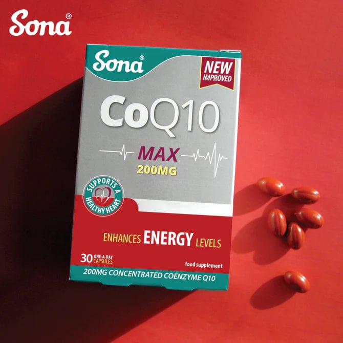 Sona CoQ10 MAX 200mg (30) Heart Health