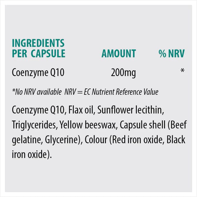 Sona CoQ10 MAX 200mg (30) Heart Health