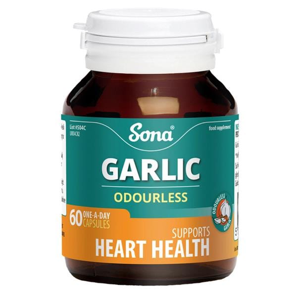 Sona Garlic Once a Day Odourless (60) Heart Health