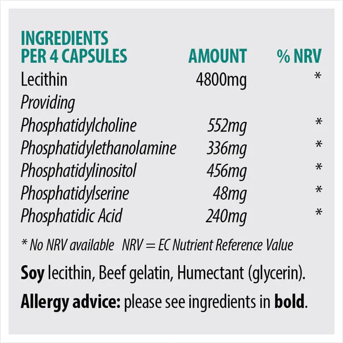 Sona Lecithin 1200mg (90) Heart Health