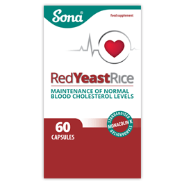 Sona Red Yeast Rice Capsules (60) Heart Health