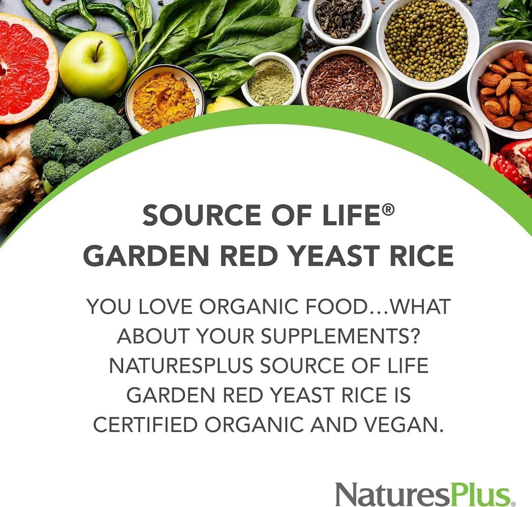 Source of Life Garden Red Yeast Rice 600mg (60) Heart Health Source of Life Garden Red Yeast Rice 600mg (60)