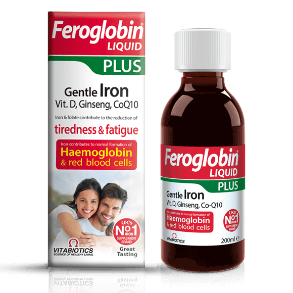 Vitabiotics Feroglobin Plus Liquid 200ml Heart Health