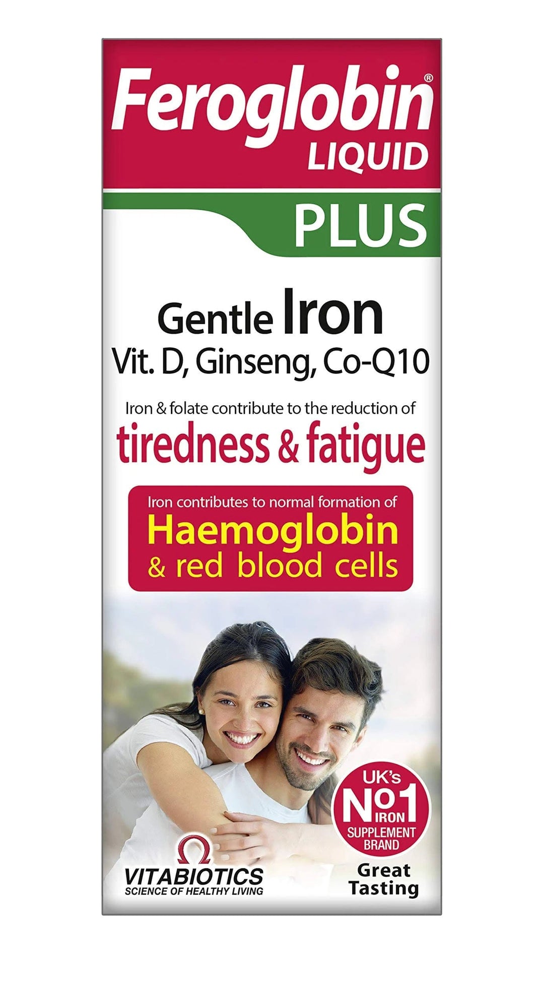 Vitabiotics Feroglobin Plus Liquid 200ml Heart Health