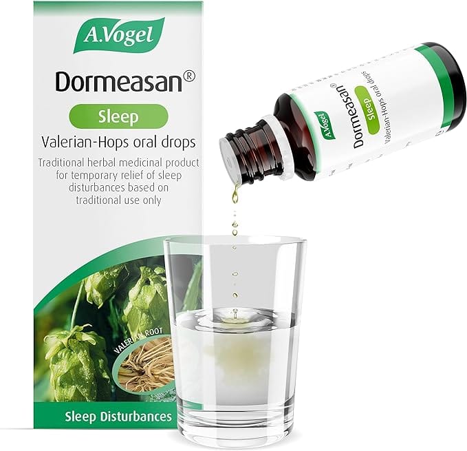 A Vogel Dormeasan Sleep Drops - Valerian & Hops (50ml) Herbal Remedies