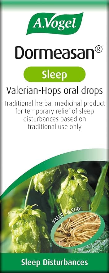 A Vogel Dormeasan Sleep Drops - Valerian & Hops (50ml) Herbal Remedies