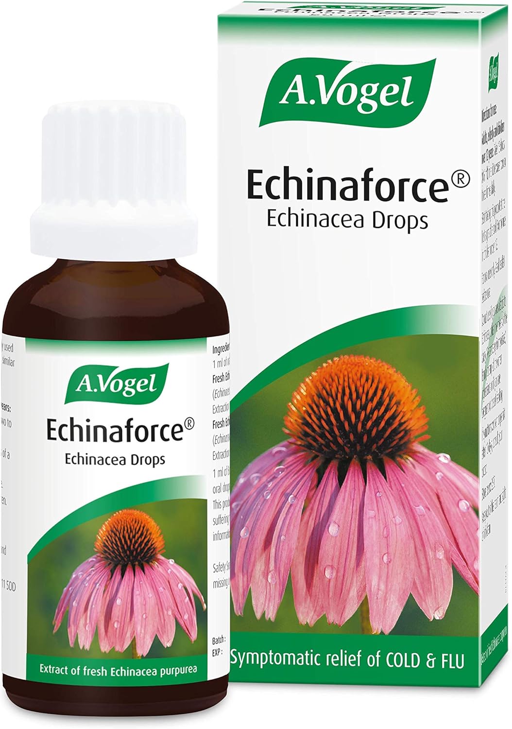 A Vogel Echinaforce Drops Echinacea (50ml) Herbal Remedies