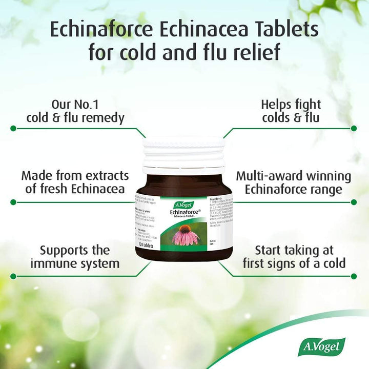 A Vogel Echinaforce Echinacea Tablets (120) Herbal Remedies