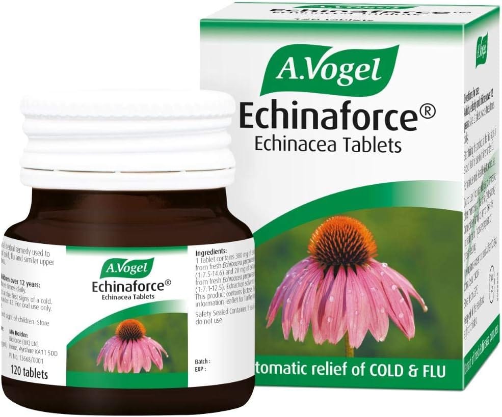 A Vogel Echinaforce Echinacea Tablets (120) Herbal Remedies