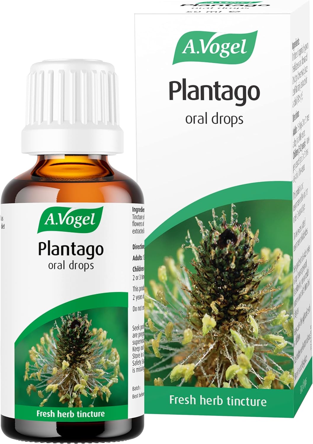 A Vogel Plantago Drops (50ml) Herbal Remedies