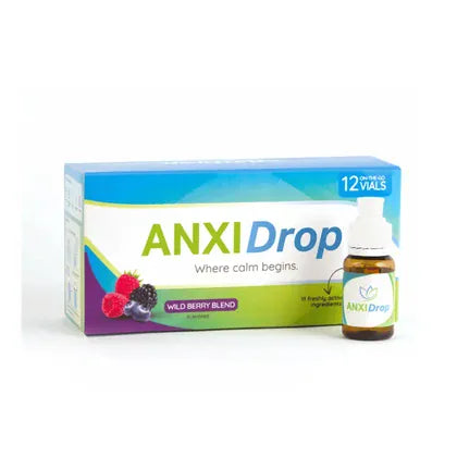 AnxiDrop Wild Berry 12 pack Herbal Remedies AnxiDrop Wild Berry 12 pack