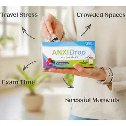 AnxiDrop Wild Berry Herbal Remedies AnxiDrop Wild Berry