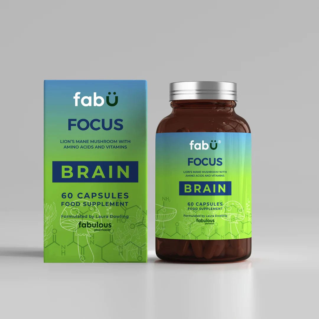 FabU Focus Brain 60 Herbal Remedies