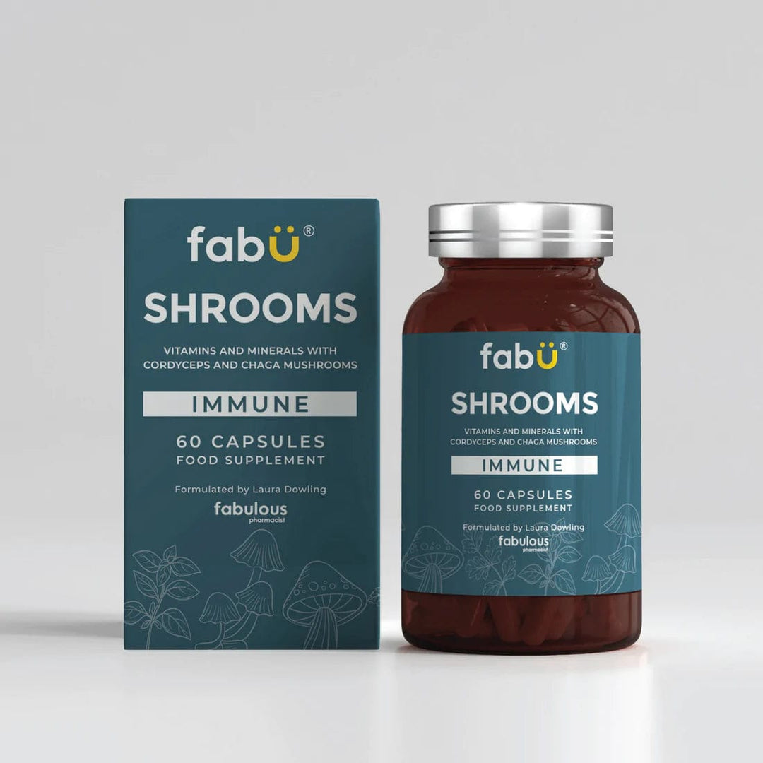 FabÜ Shrooms Immune (60) Herbal Remedies