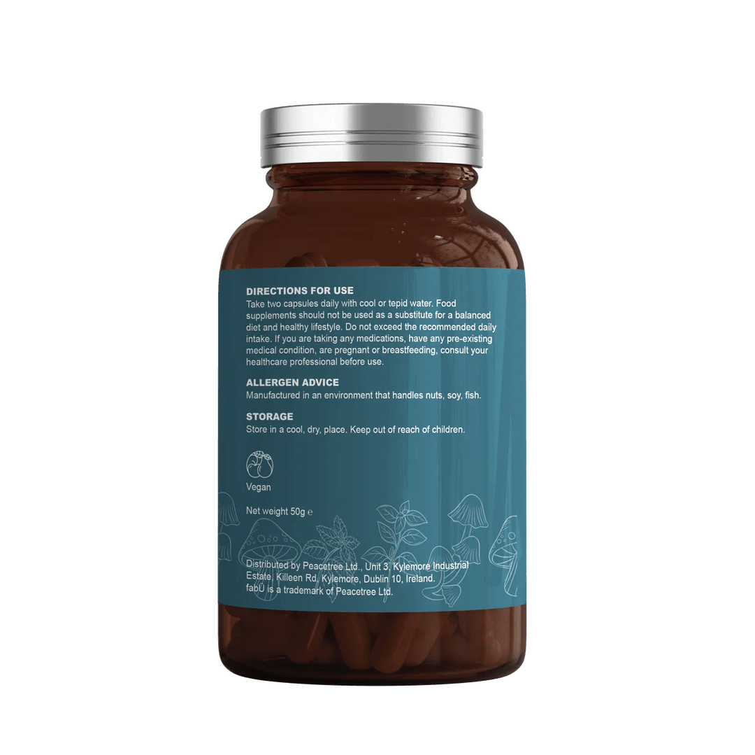 FabÜ Shrooms Immune (60) Herbal Remedies