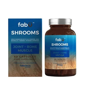 FabU Shrooms Joint Bone Muscle 60 Herbal Remedies