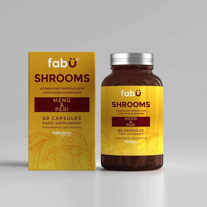 FabU Shrooms Meno & Peri (60) Energy and Wellbeing