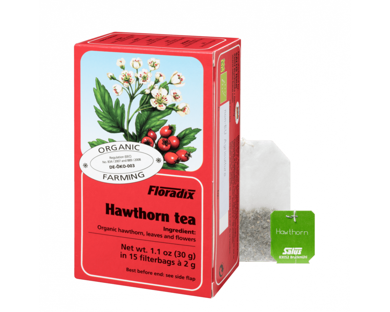 Floradix Hawthorn Tea (15 Teabags) – Lir Pharmacy