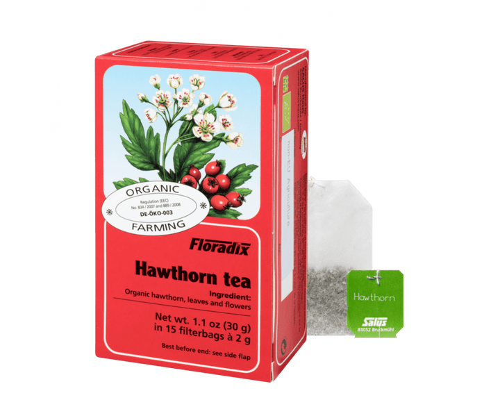 Floradix Hawthorn Tea (15 Teabags) Herbal Remedies