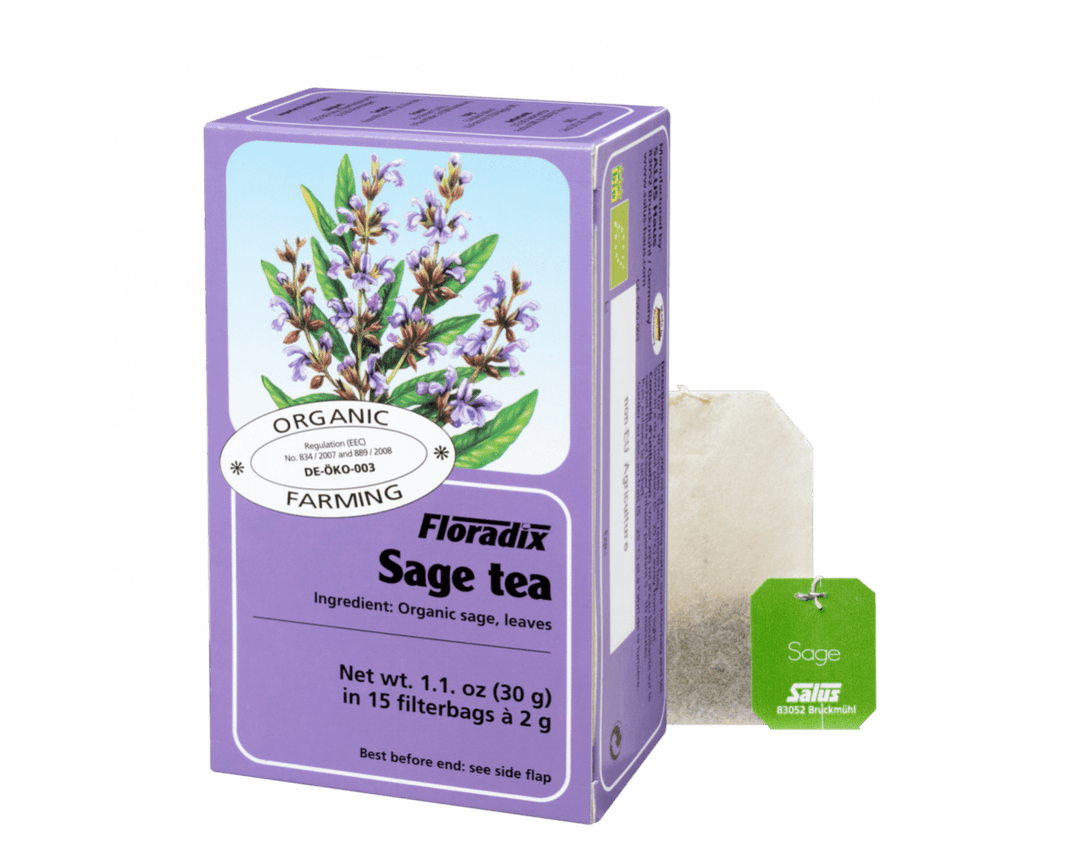 Floradix Sage Tea (15 Teabags) Herbal Remedies