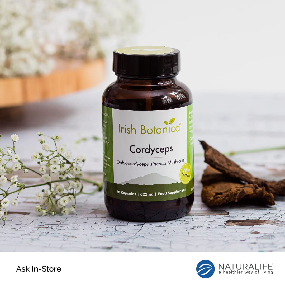 Irish Botanica Cordyceps Mushroom (60) Herbal Remedies Irish Botanica Cordyceps Mushroom (60)