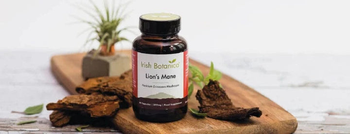 Irish Botanica Lions Mane Mushroom Capsules 60 Herbal Remedies Irish Botanica Lions Mane Mushroom Capsules 60