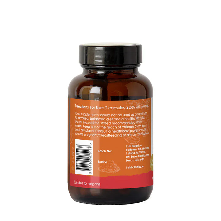 Irish Botanica Reishi Mushroom (60) Herbal Remedies Irish Botanica Reishi Mushroom (60)