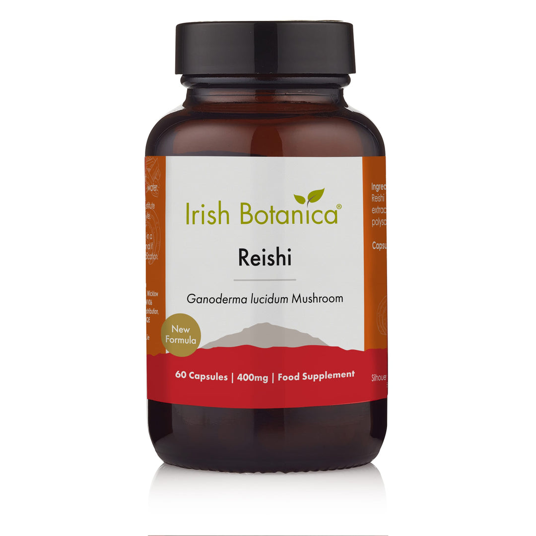Irish Botanica Reishi Mushroom (60) Herbal Remedies Irish Botanica Reishi Mushroom (60)