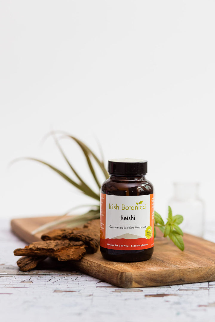 Irish Botanica Reishi Mushroom (60) Herbal Remedies Irish Botanica Reishi Mushroom (60)