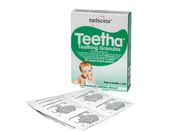 Nelsons Teetha Teething Chamomilla Granules (24) Herbal Remedies