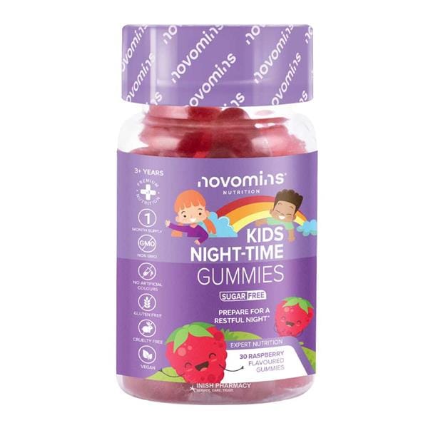 Novomins Nutrition Kids Night-Time Gummies 30 Pack Herbal Remedies Novomins Nutrition Kids Night-Time Gummies 30 Pack
