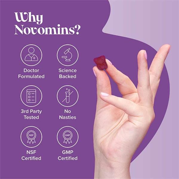 Novomins Nutrition Kids Night-Time Gummies 30 Pack Herbal Remedies Novomins Nutrition Kids Night-Time Gummies 30 Pack