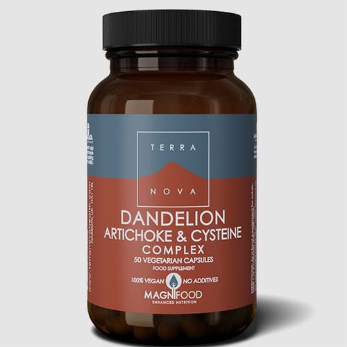 Terranova Dandelion, Artichoke And Cysteine Complex (50) Herbal Remedies