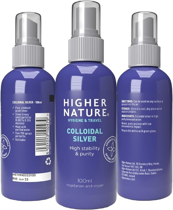 Higher Nature Colloidal Silver (100ml)